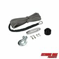 Extreme Max Extreme Max 5600.3103 The Devil's Helper Complete Synthetic ATV Winch Rope Kit - Gray 5600.3103